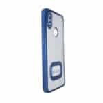 Mi A2 Back Cover Blue | Matte Finish Slim Shockproof Case with Camera Protection & Anti-Slip Grip