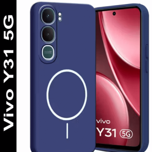Vivo Y31 Back Cover | Transparent Shockproof Case with Ring Holder Stand & Camera Protection - Image 16