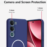 Vivo Y31 Back Cover | Transparent Shockproof Case with Ring Holder Stand & Camera Protection - Image 15