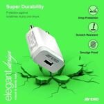 ERD TC-21 5V-2Amp Mobile Charger Adapter with Fast Charging Technology | Compatible with Headphones, MP3 Players, Tablets, Game Consoles, Cameras, Speakers, GPS, Cellular Phones, Smartwatches - Image 5