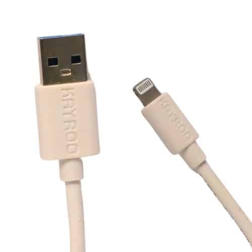 Kayroo KC-53 iPhone Data Cable 3.0 (Fast Charging & Smooth Data Sync)