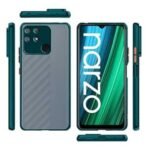 Realme Narzo 50A Back Cover | Transparent Shockproof Case with Ring Holder Stand & Camera Protection - Image 2