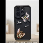Vivo V60 Back Cover | Premium Transparent Shockproof Case with Ring Holder Stand & Camera Protection