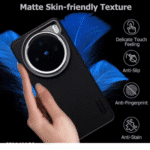Vivo X200 Back Cover | Premium Transparent Shockproof Case with Ring Holder Stand & Camera Protection - Image 2
