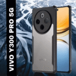 Vivo X200 Back Cover | Premium Transparent Shockproof Case with Ring Holder Stand & Camera Protection
