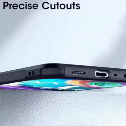 Vivo X200 Back Cover | Premium Transparent Shockproof Case with Ring Holder Stand & Camera Protection - Image 4