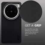 Vivo X200 Back Cover | Premium Transparent Shockproof Case with Ring Holder Stand & Camera Protection