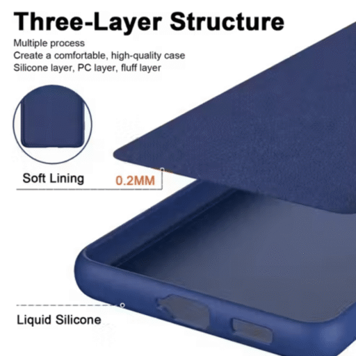 Vivo Y31 Back Cover | Transparent Shockproof Case with Ring Holder Stand & Camera Protection - Image 3