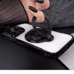 Vivo Y400 Back Cover | Premium Transparent Shockproof Case with Ring Holder Stand & Camera Protection - Image 2