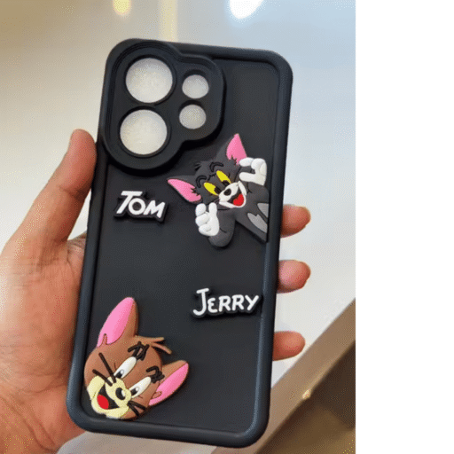 Vivo V60 Back Cover | Premium Transparent Shockproof Case with Ring Holder Stand & Camera Protection - Image 4